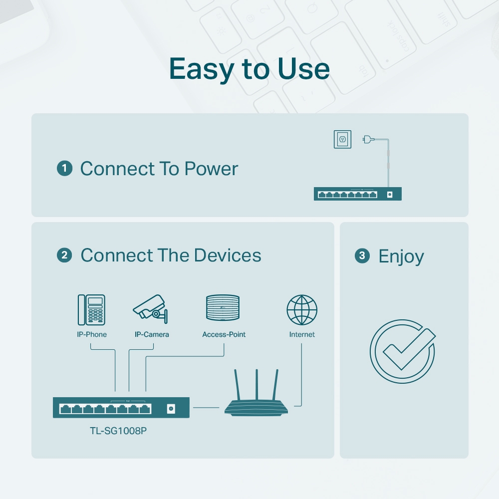 TP-Link 8-Port Gigabit Desktop Switch