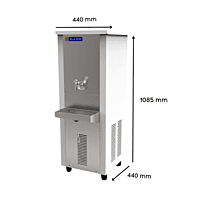 Dimension of Blue star SDLX 240 Water Cooler with 40 liter storage Dimension of Blue star SDLX 240 Water Cooler with 40 liter storage