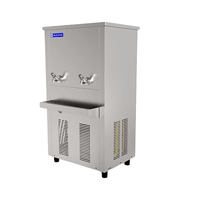 Large capacity Blue Star water cooler with 150 litre storage capacity.