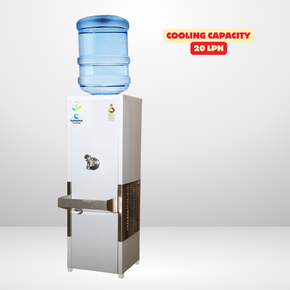 Climatrol water cooler for office or public space, SS2020BC model. Climatrol water cooler for office or public space, SS2020BC model.