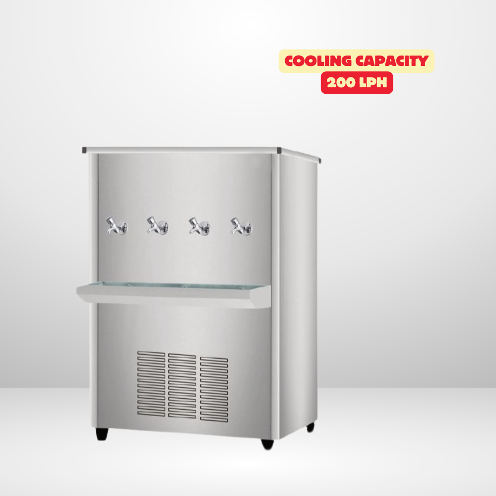 Freestanding water cooler with multiple taps, Nirvana. Freestanding water cooler with multiple taps, Nirvana.