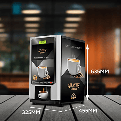 Atlantis Classic tea and coffee dispenser for commercial use.