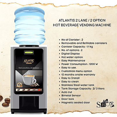 Atlantis Tea and Coffee Vending machine for Office Atlantis Tea and Coffee Vending machine for Office