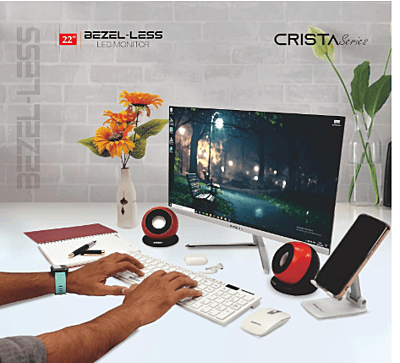Zebion Monitor 22" Crista Series - Borderless Zebion Monitor 22" Crista Series - Borderless