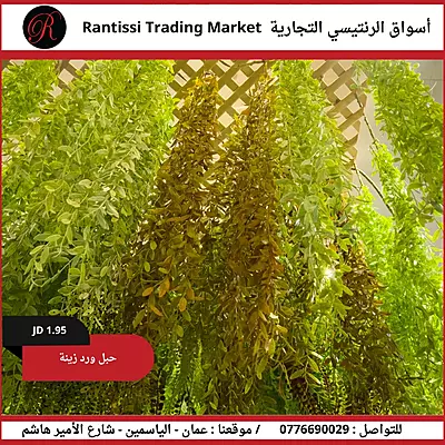 حبل ورد زينة3