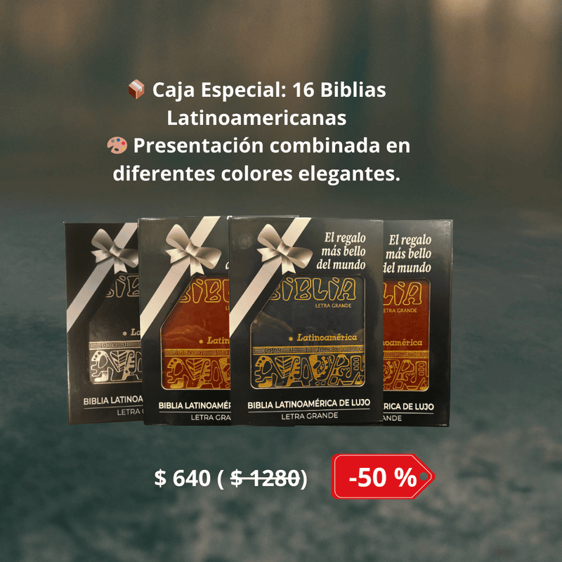 La Biblia Latinoamérica de Lujo Combinada 40%