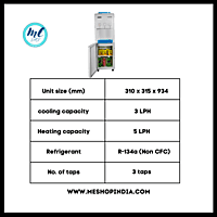 Convenient Usha Instafresh Water Dispenser with Chilled Storage Convenient Usha Instafresh Water Dispenser with Chilled Storage