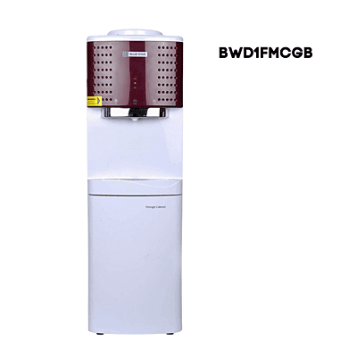 Front View of Blue Star bwd1fmcgb Water Dispenser with Storage Cabinet. Front View of Blue Star bwd1fmcgb Water Dispenser with Storage Cabinet.