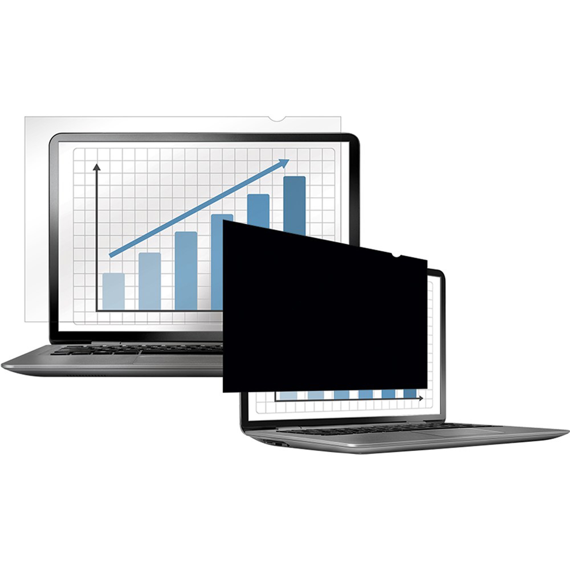Fellowes PrivaScreen Privacy Filter 13.3 Inch Widescreen Monitor Black