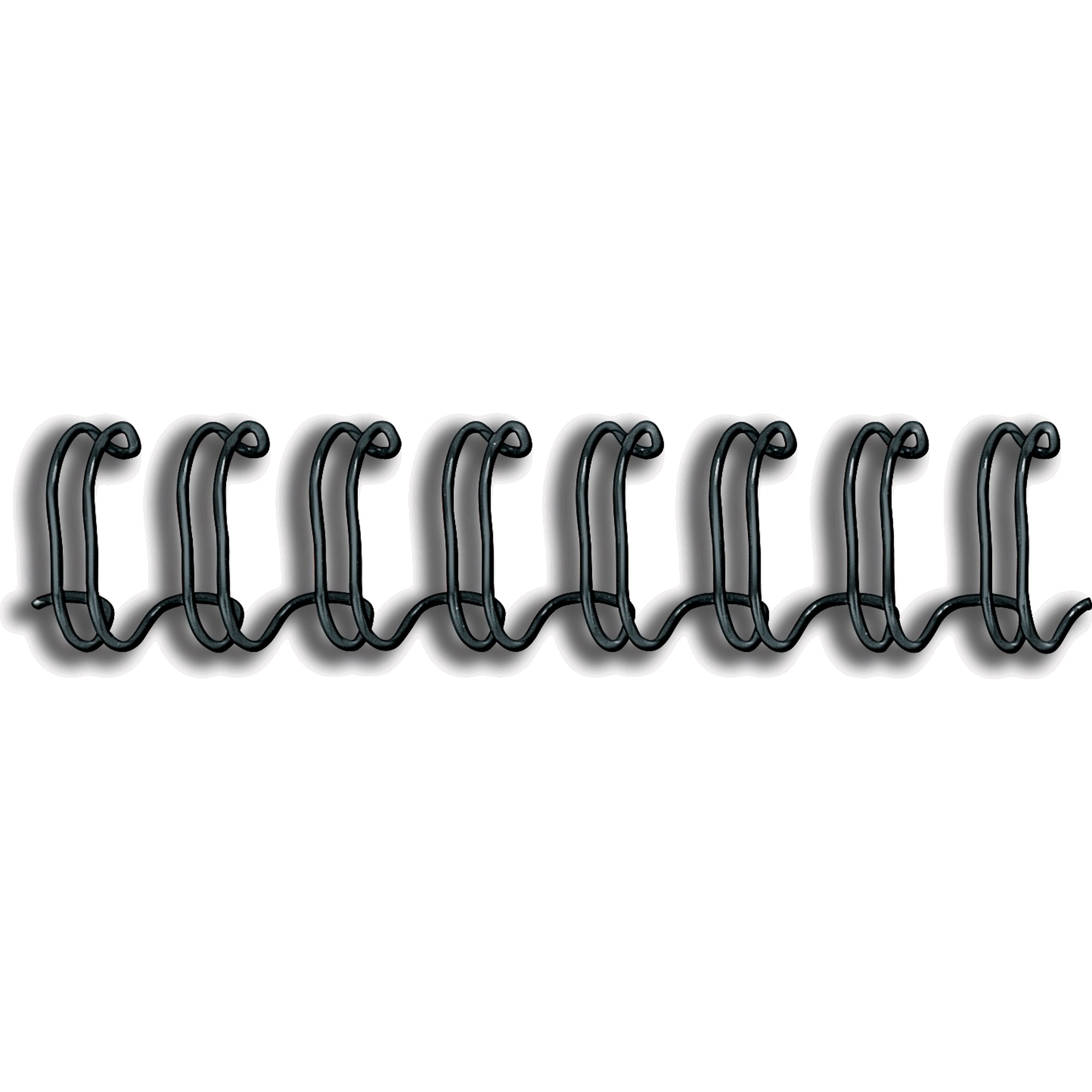 Fellowes Wire Binding Combs 11mm 34 Loop 100 Sheet Capacity Black Pack Of 100