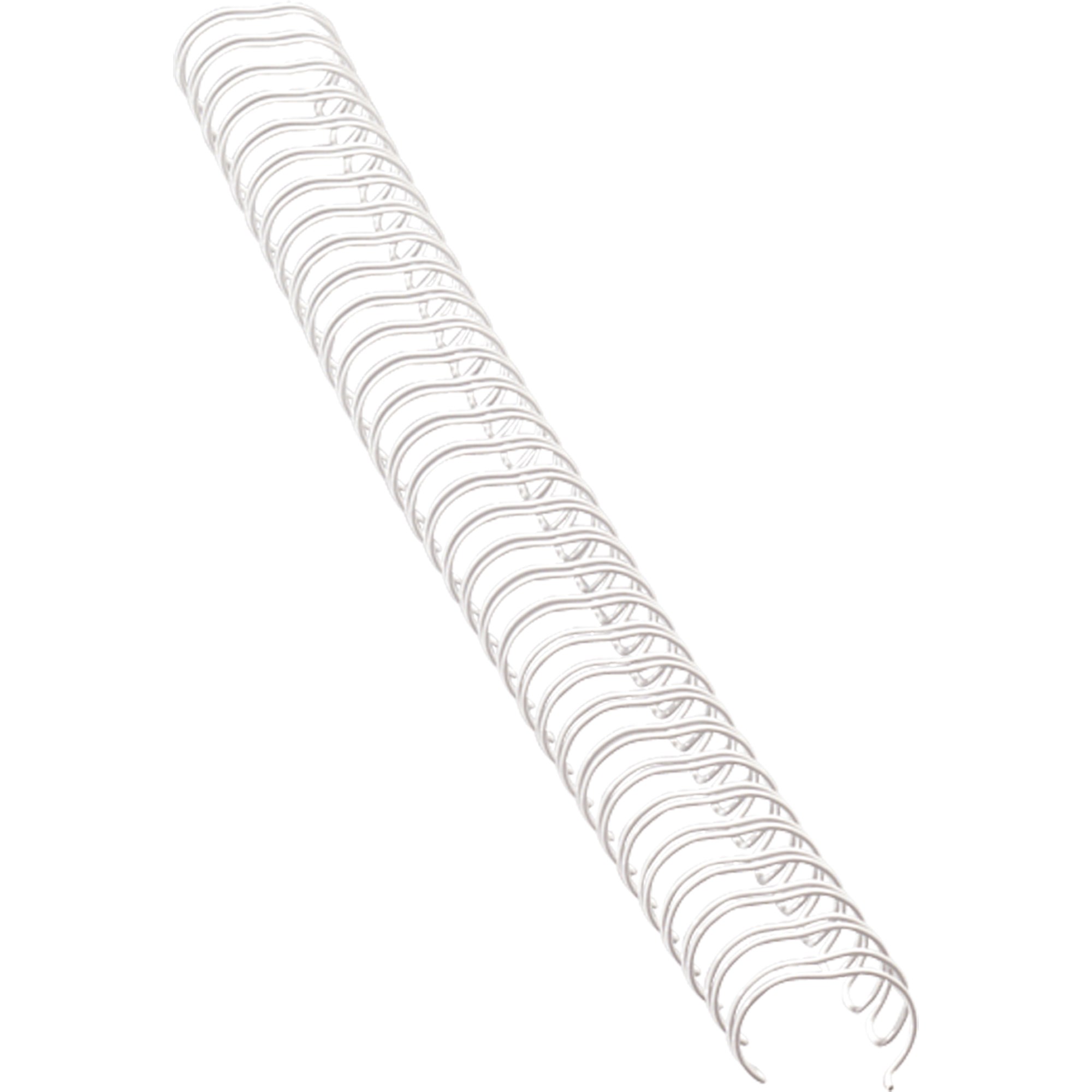 Fellowes Wire Binding Combs 12mm 34 Loop 100 Sheet Capacity White Pack Of 100