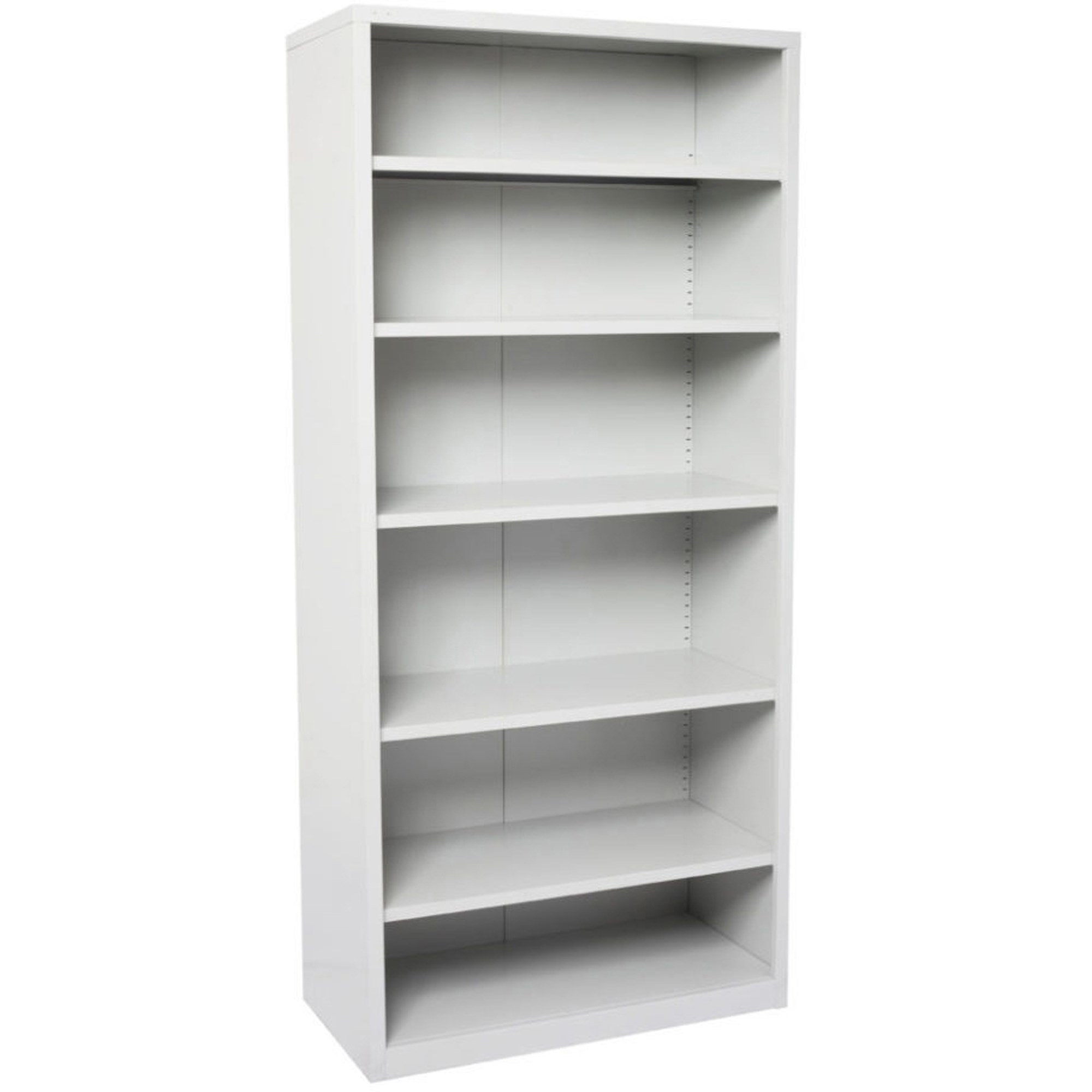 Rapidline Shelving Unit 5 Adjustable Shelves 900W x 400D x 2200mmH Silver Grey