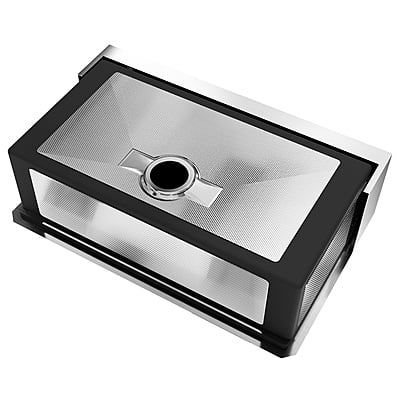 33-inch Large Single Bowl, 16g LZ Series, Workstation, Apron 504071 33-inch Large Single Bowl, 16g LZ Series, Workstation, Apron 504071