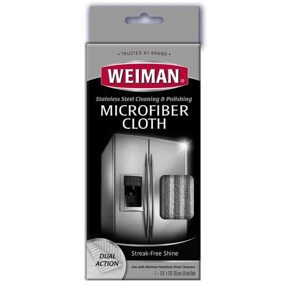 Microfiber Cloth for Stainless Steel - 13.8" x 13.8" (35cm x 35cm)