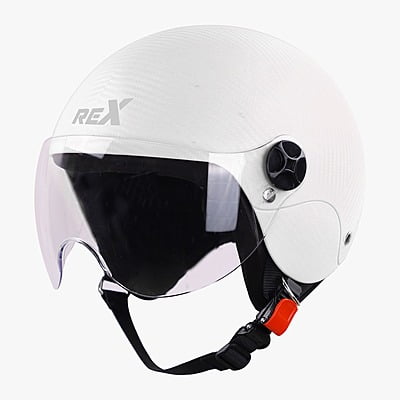 STEELBIRD REX DASHING WHITE C/V (M)