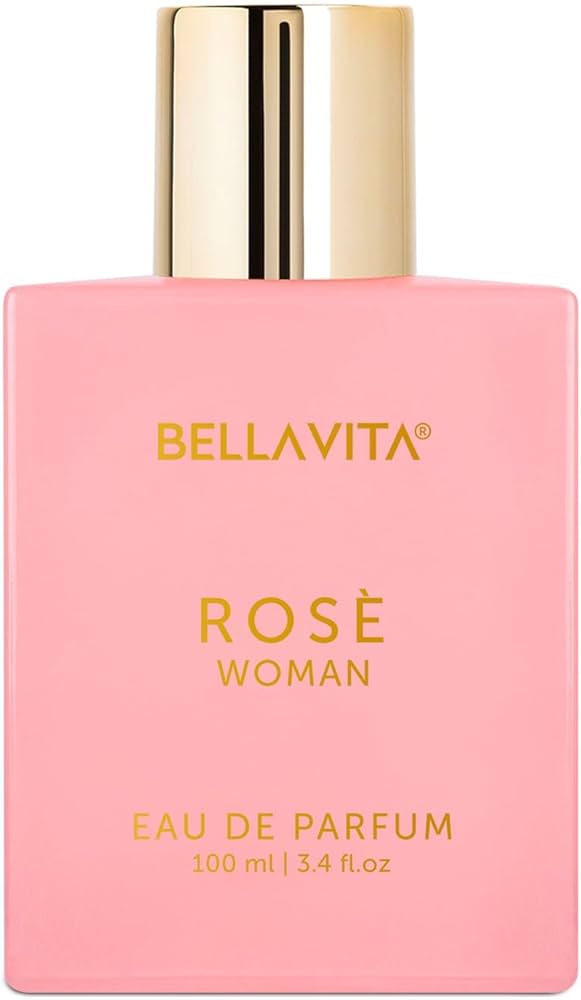 Bella Vita Luxury Rose Woman Eau De Parfum Perfume for Women with Black Currant, Vanilla, Jasmine|Floral & Sweet EDP Long Lasting Fragrance Scent 100 ML Bella Vita Luxury Rose Woman Eau De Parfum Perfume for Women with Black Currant, Vanilla, Jasmine|Floral & Sweet EDP Long Lasting Fragrance Scent 100 ML