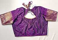 C238: Ready To Ship Beautiful Gadwal Silk Saree With Stitched Blouse