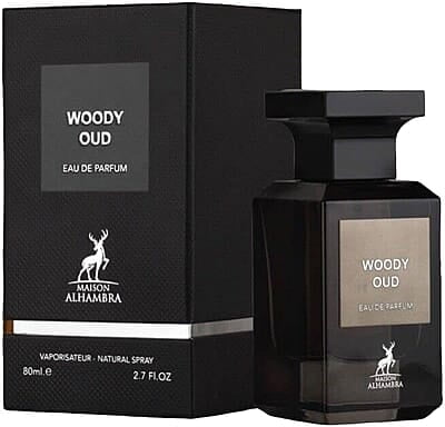 Woody Oud 80ml EDP Perfume  By Maison Alhambra -  Unisex