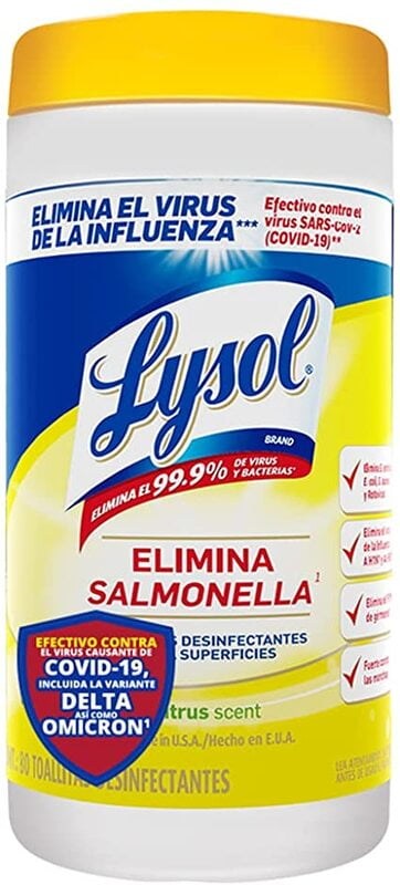 Toallitas Desinfectantes - Aroma a Limón, 35 unidades