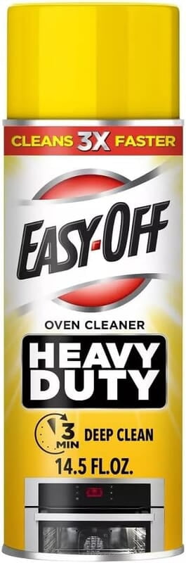 Easy Off Heavy Duty Oven Cleaner, Lemon Scent, 14.5 oz Can