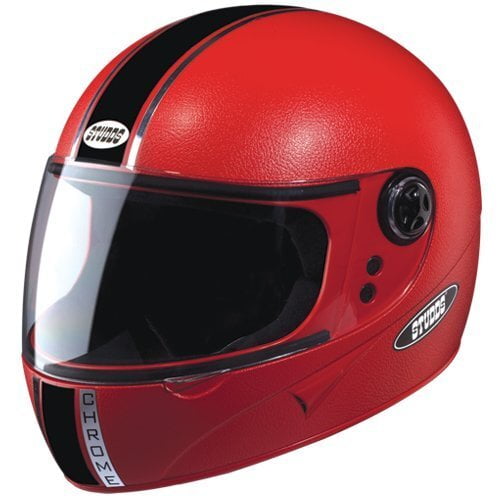 STUDDS CHROME ECO RED L