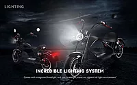 SAY YEAH Scooter eléctrico de neumático grueso de 2500 W para adultos