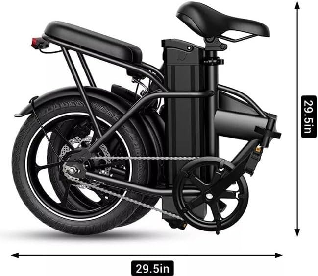 WINDHORSE Folding Electric Bike with 350W High Speed Motor|W2A black| 36V 8AH Battery| 40 KM/H Speed| 35 KM WINDHORSE Folding Electric Bike with 350W High Speed Motor|W2A black| 36V 8AH Battery| 40 KM/H Speed| 35 KM