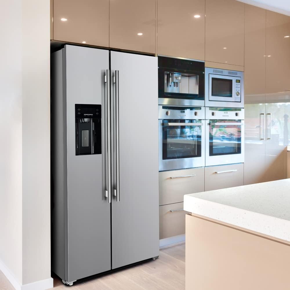 Forno Salerno - Refrigerador y congelador lado a lado de 36 pulgadas
