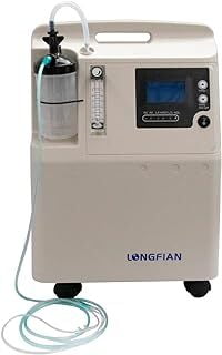 Concentrador de Oxígeno Longifan 5 L de Capacidad Grado Hospitalario Tasa de Flujo: 0-5LPM Pureza: 93%+/- Silencioso y Seguro Uso 24/7 Consumo: 350Watts Diseño Facilita su Transporte Concentrador de Oxígeno Longifan 5 L de Capacidad Grado Hospitalario Tasa de Flujo: 0-5LPM Pureza: 93%+/- Silencioso y Seguro Uso 24/7 Consumo: 350Watts Diseño Facilita su Transporte