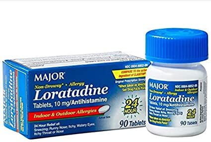 GRIMERAL c/20 TABS. 10 MG. Loratadina (Tabs. Orales) (DF)* GRIMERAL c/20 TABS. 10 MG. Loratadina (Tabs. Orales) (DF)*