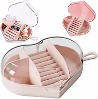 HEAT SHAPE PORTABLE JEWELRY STORAGE CASE HEAT SHAPE PORTABLE JEWELRY STORAGE CASE