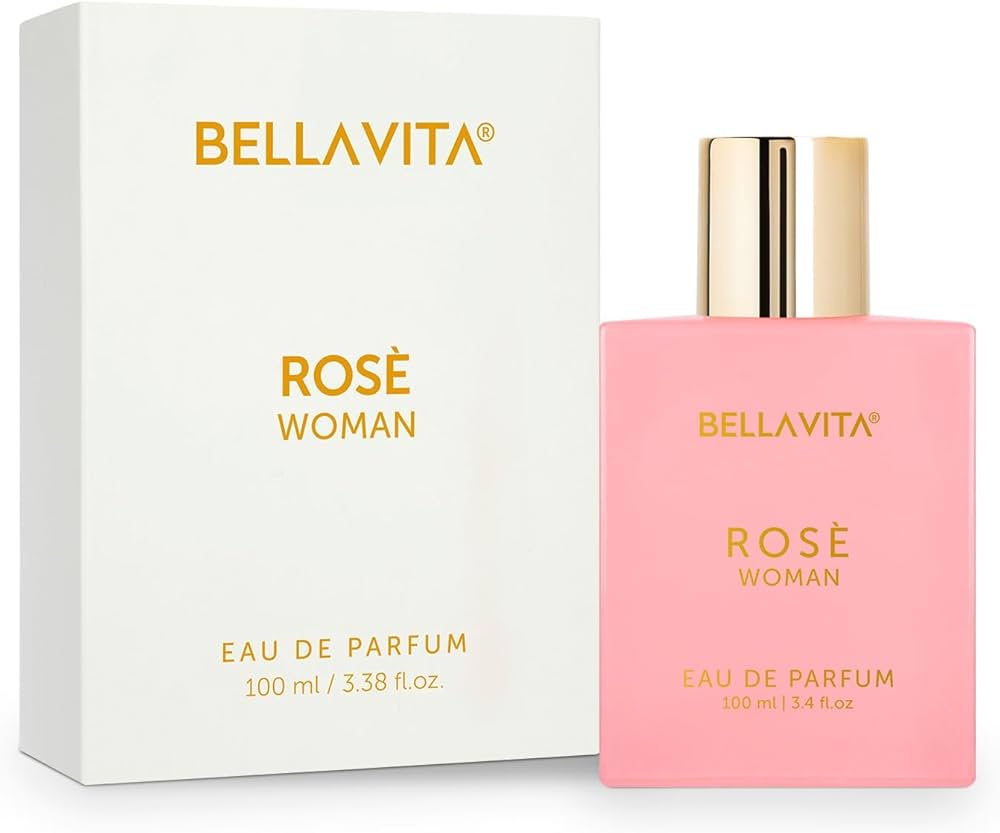 Bella Vita Luxury Rose Woman Eau De Parfum Perfume for Women with Black Currant, Vanilla, Jasmine|Floral & Sweet EDP Long Lasting Fragrance Scent 100 ML Bella Vita Luxury Rose Woman Eau De Parfum Perfume for Women with Black Currant, Vanilla, Jasmine|Floral & Sweet EDP Long Lasting Fragrance Scent 100 ML