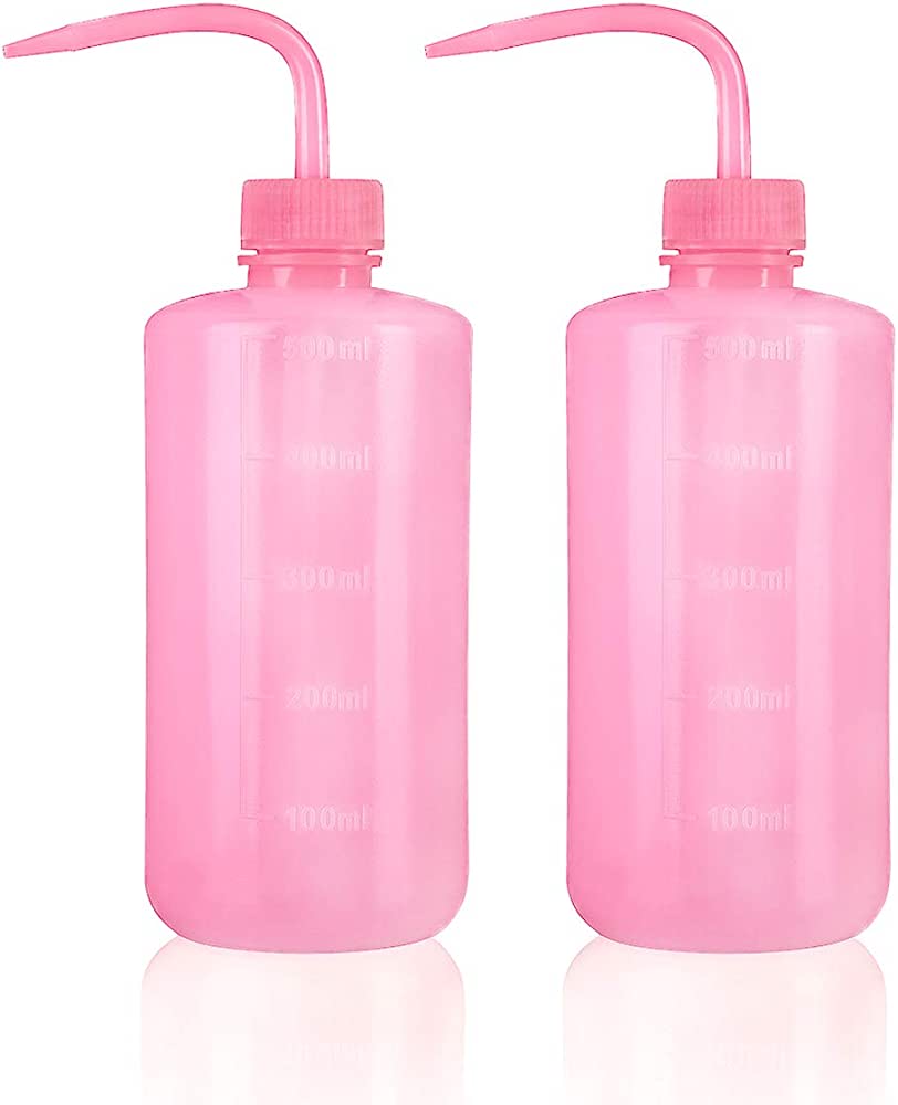 Pump Tattoo Squeeze Bottle (250ml) Pink