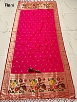 B1971: Beautiful Soft Silk Paithani Duppatas
