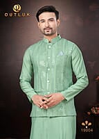 B1973: Beautiful Men Kurta Pajama Sets With Jacket B1973: Beautiful Men Kurta Pajama Sets With Jacket