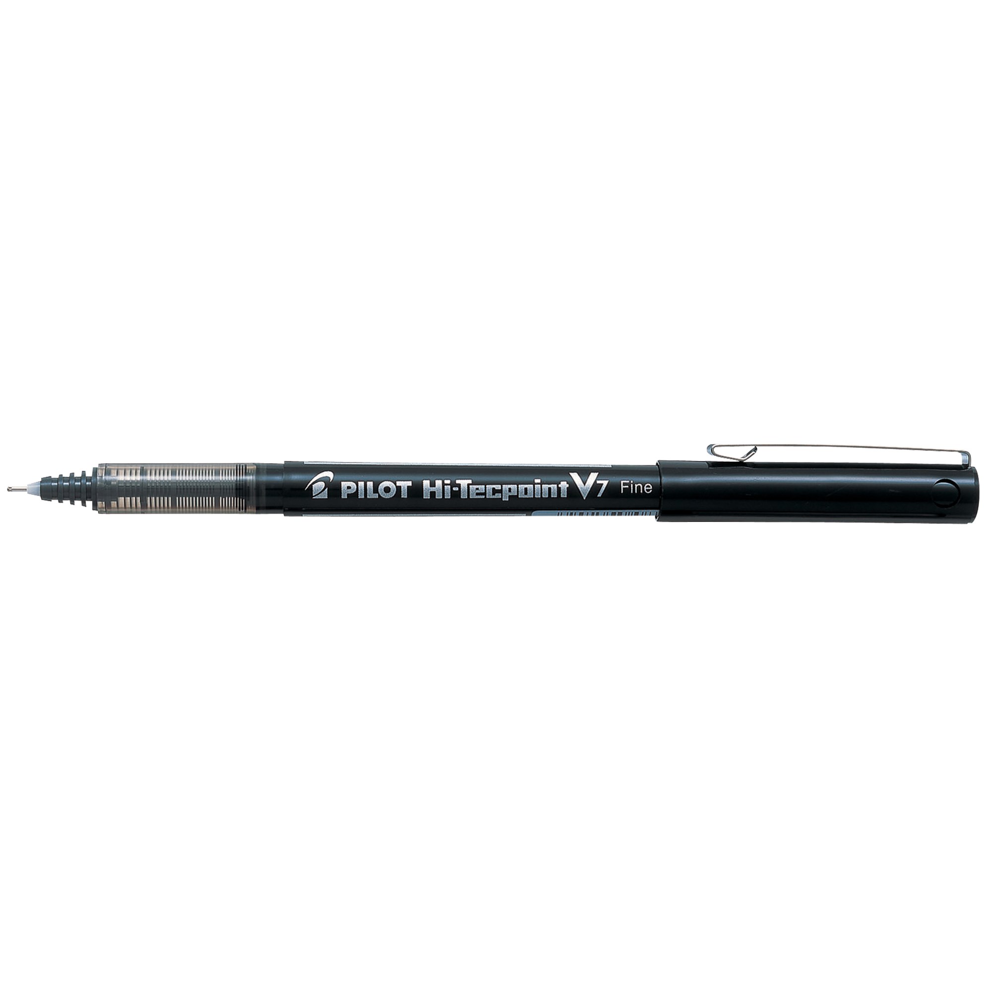 Pilot BX-V7 Hi-Tecpoint Pen Rollerball Fine 0.7mm Black Box 12