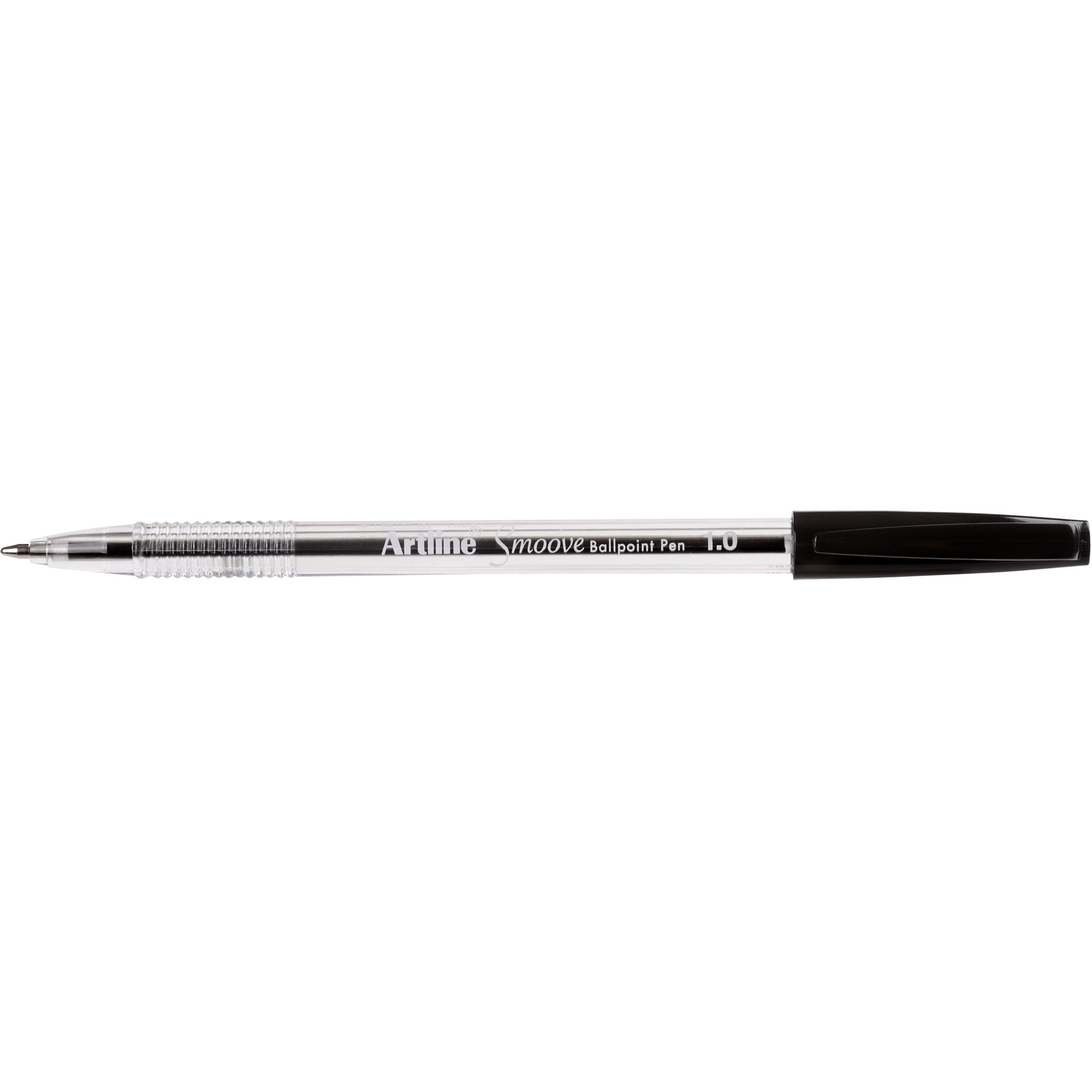 Artline 8210 Smoove Ballpoint Pen Medium 1mm Black Each