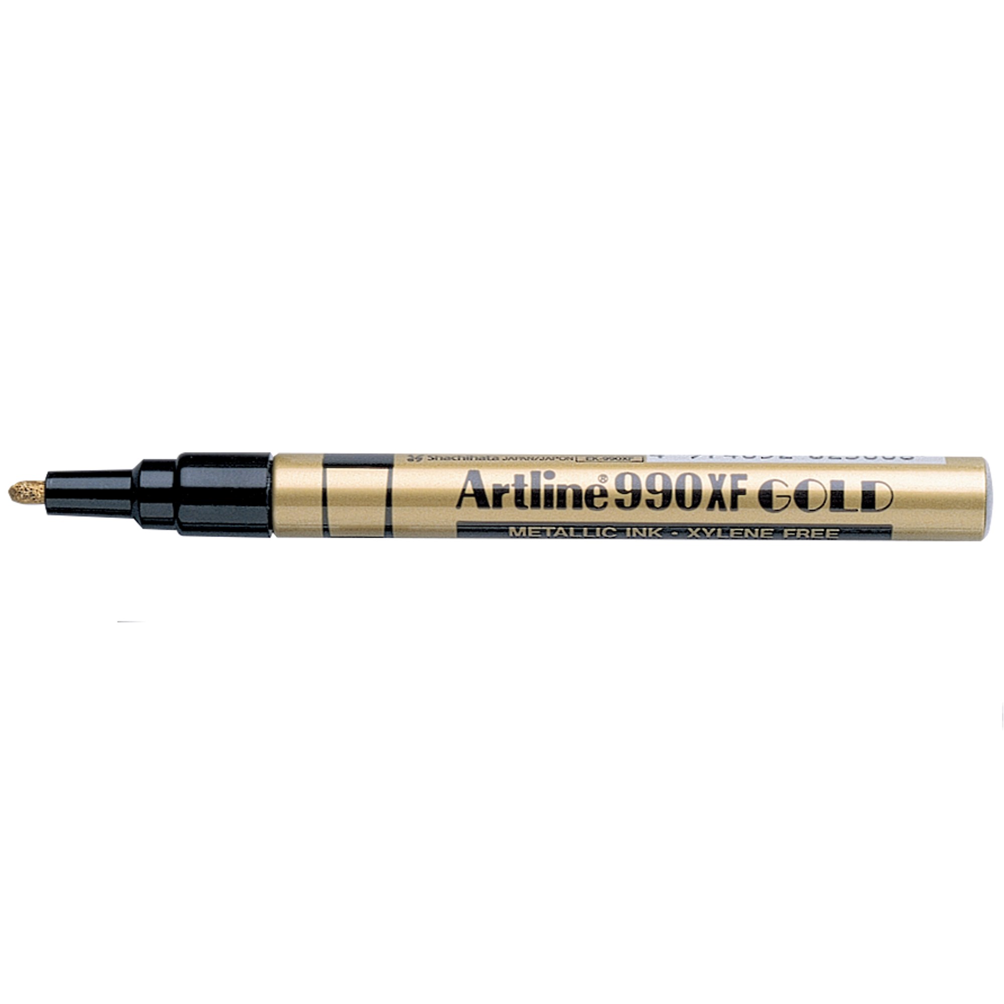 Artline 990XF Metallic Permanent Marker Fine Bullet 1.2mm GoldBox 12