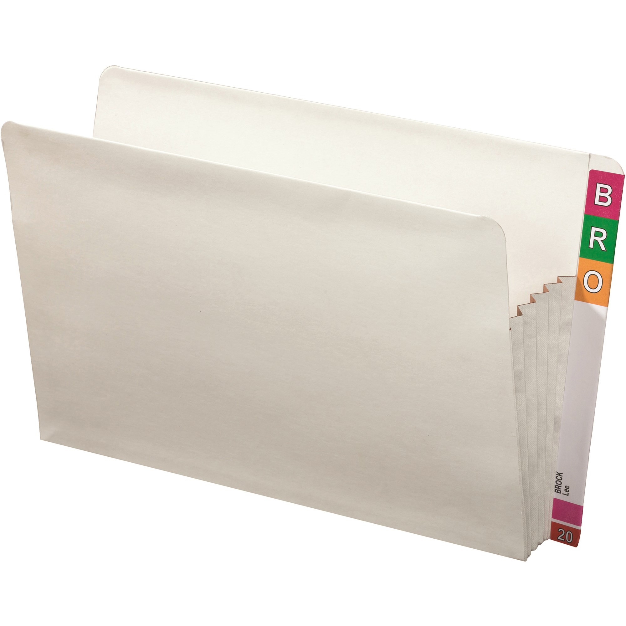 Avery Lateral Shelf Wallet Concertina 100mm Standard White Box Of 25