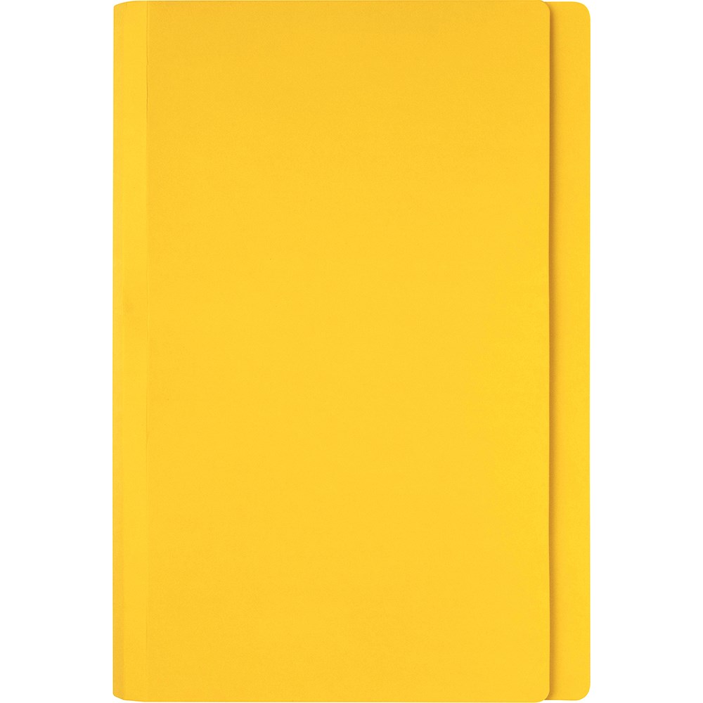 Marbig Manilla Folders Foolscap Yellow Box Of 100