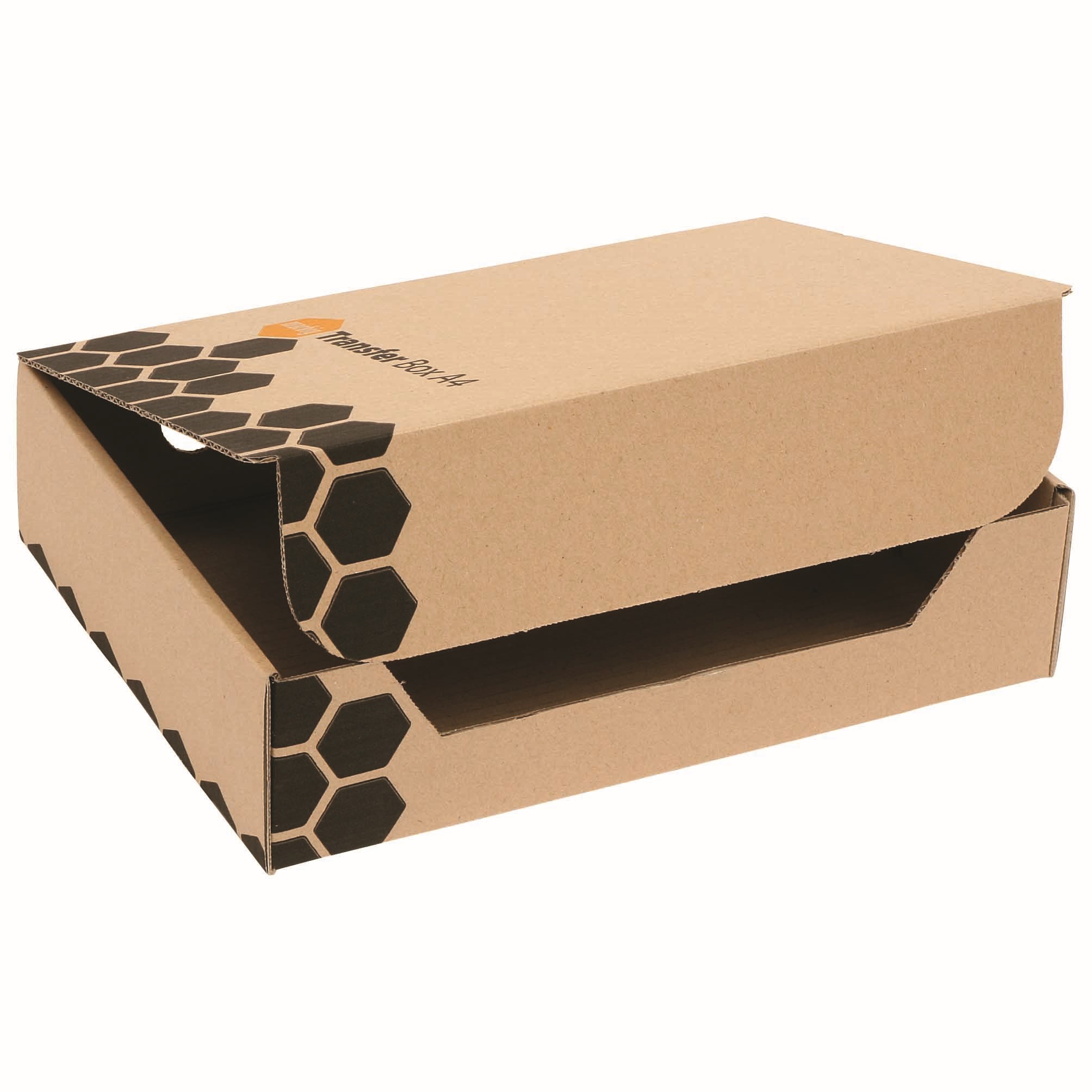 Marbig Enviro Transfer Box es A4 85W x 240D x 325mmH Pack Of 5 Brown
