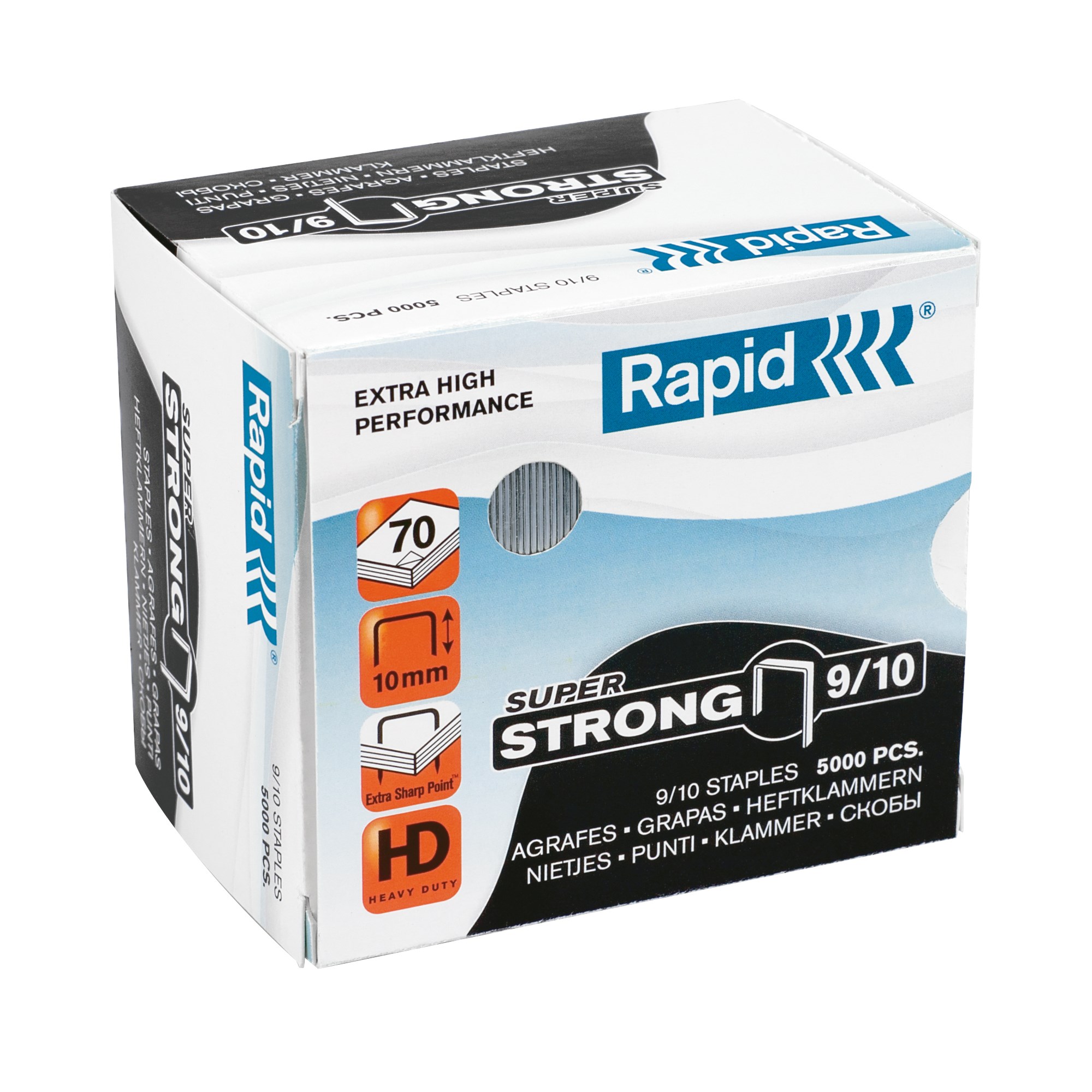 Rapid Staples Super Strong 9/8 Box Of 5000