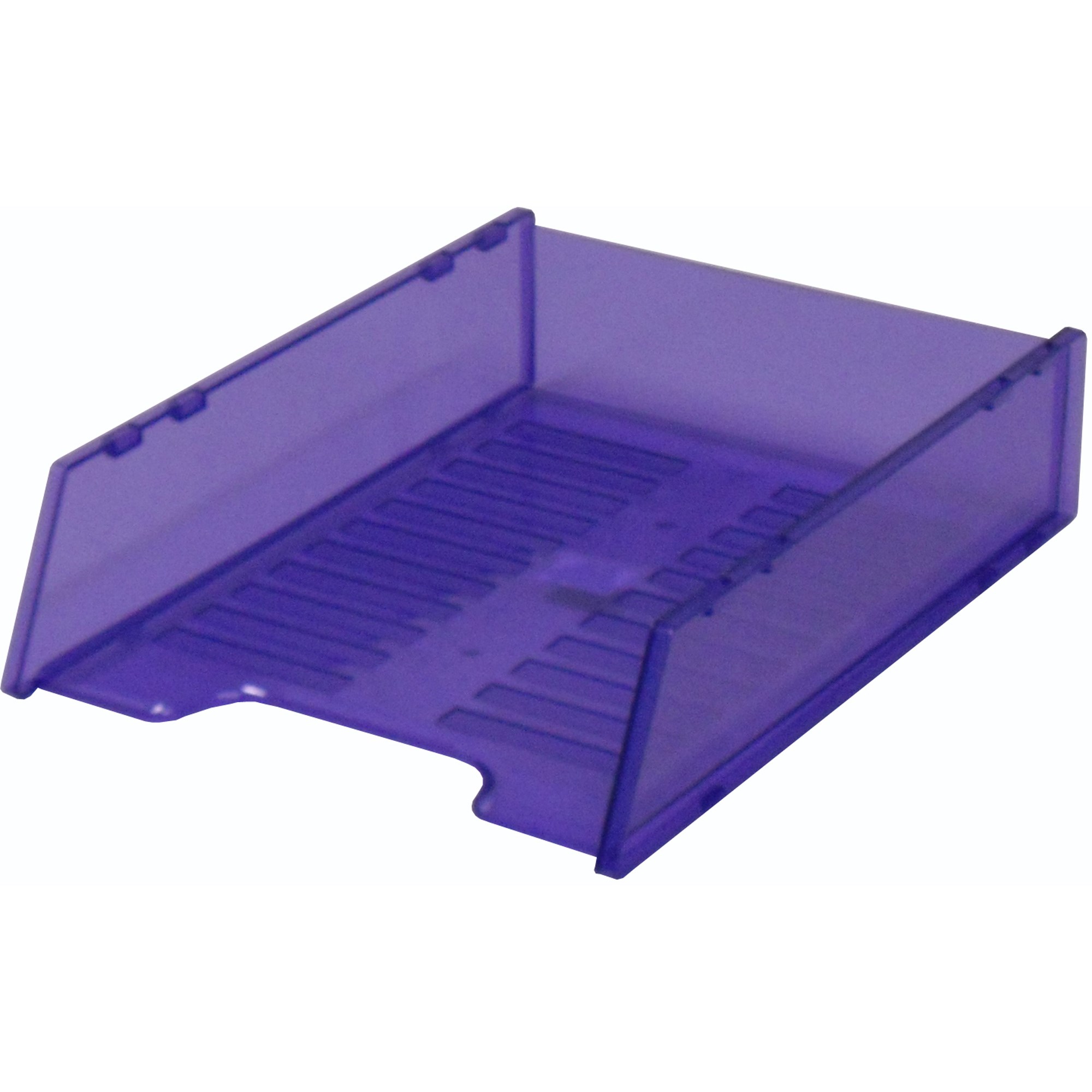 Italplast Document Tray Multifit Translucent Tinted Purple