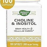 Natures Way Choline & Inositol Capsules 100S