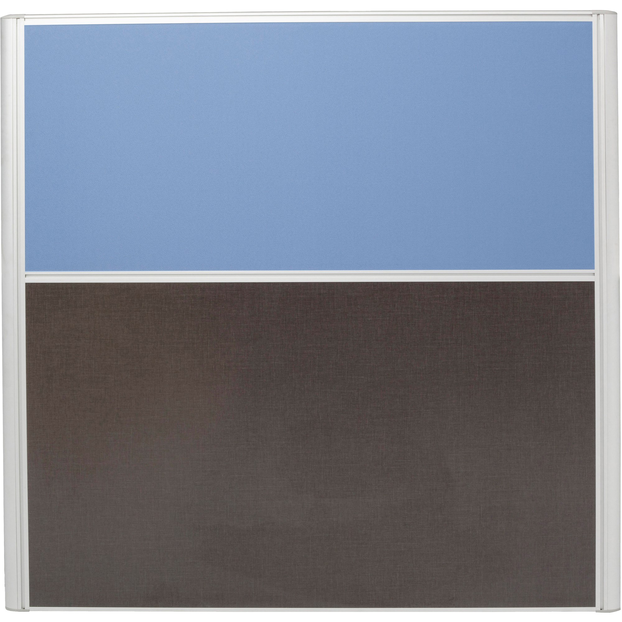 Rapidline Rapid Screen 1200W x 30D x 1250mmH Blue Fabric / Ironstone Base