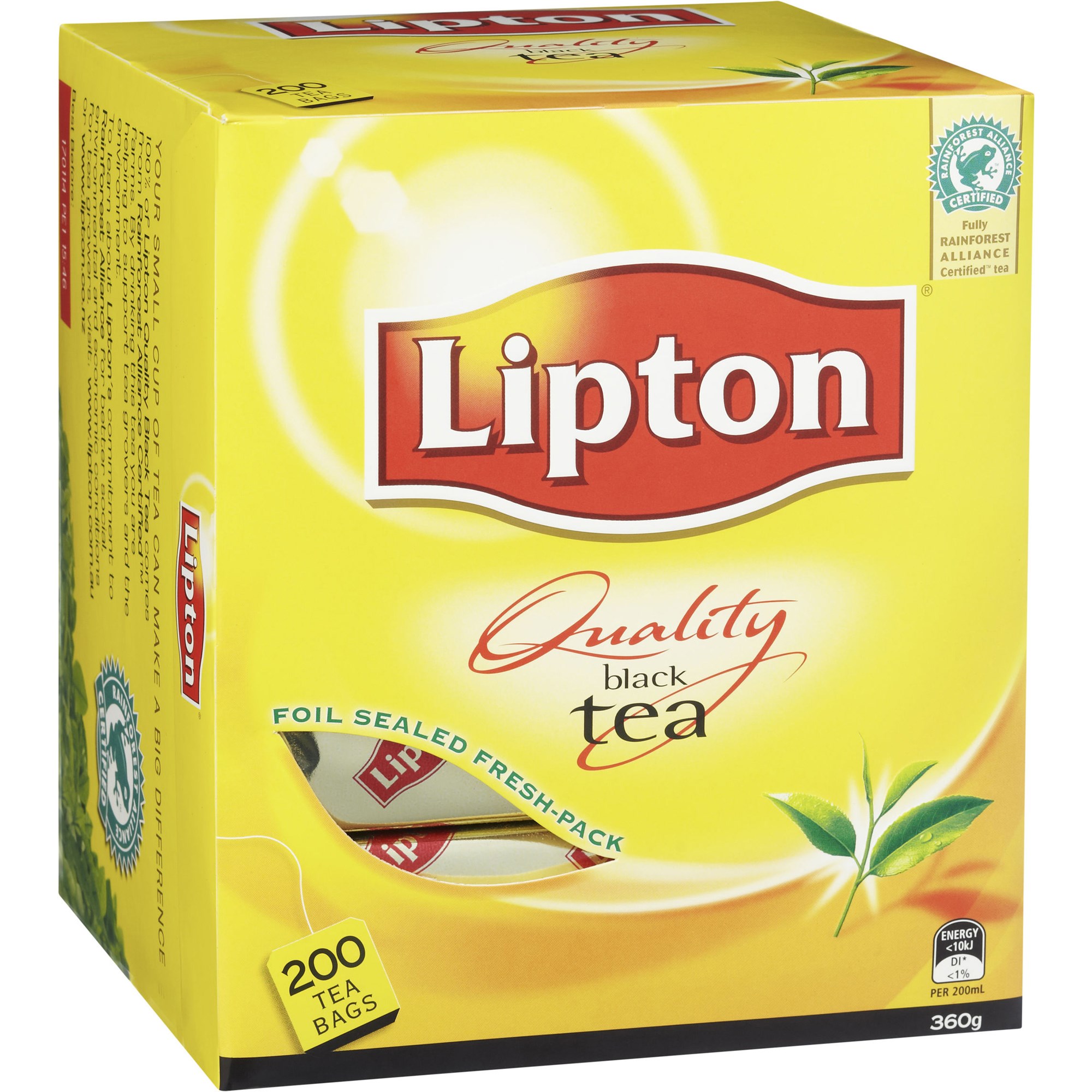 Lipton Black Tea Bags Pack Of 200