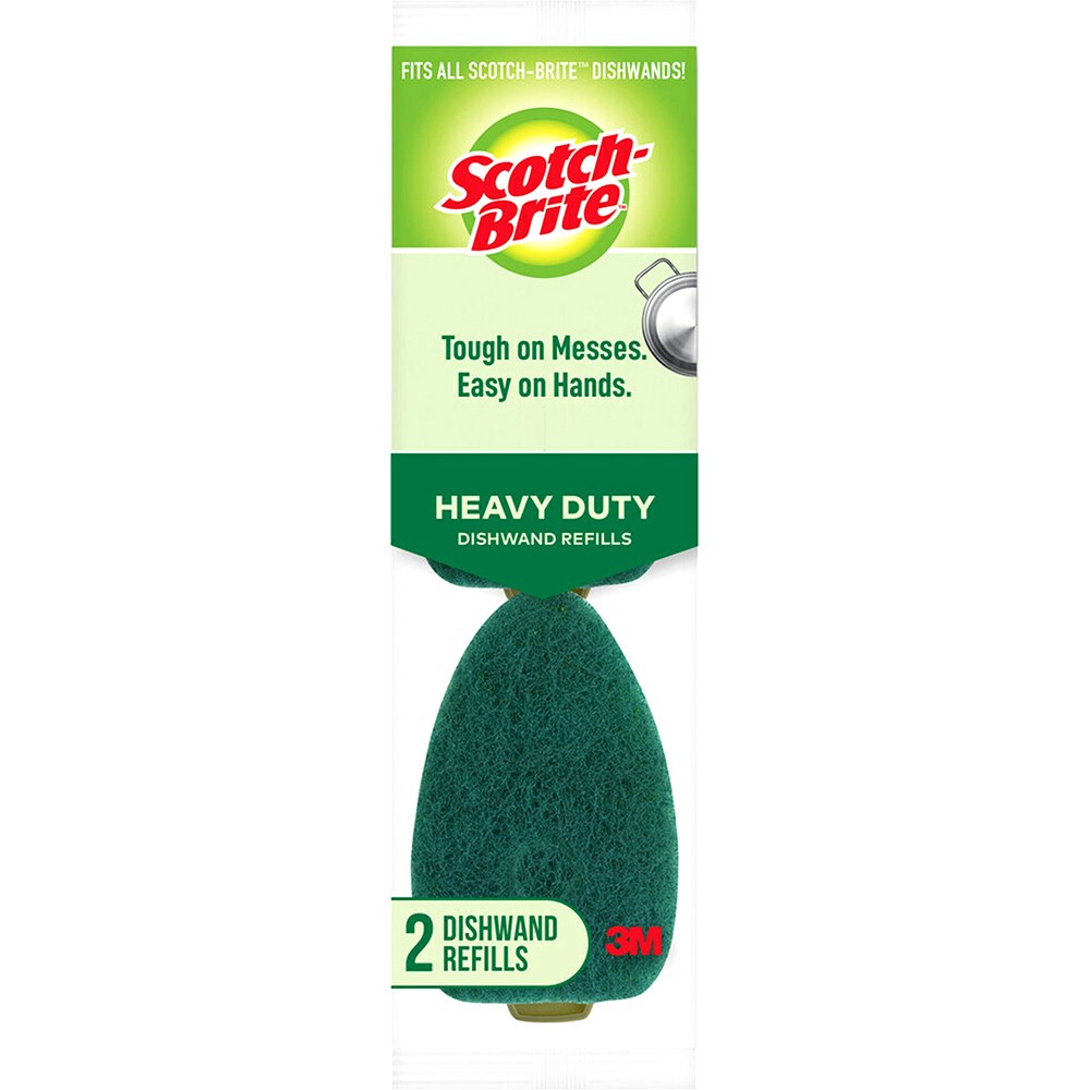 Scotch-Brite Heavy Duty Dishwand Refills Pack  Of 2