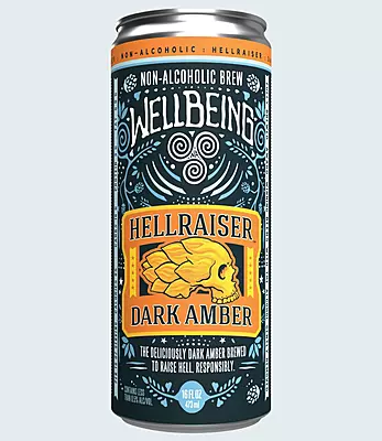 Hellraiser Dark Amber (NA Beer) | Case of 24