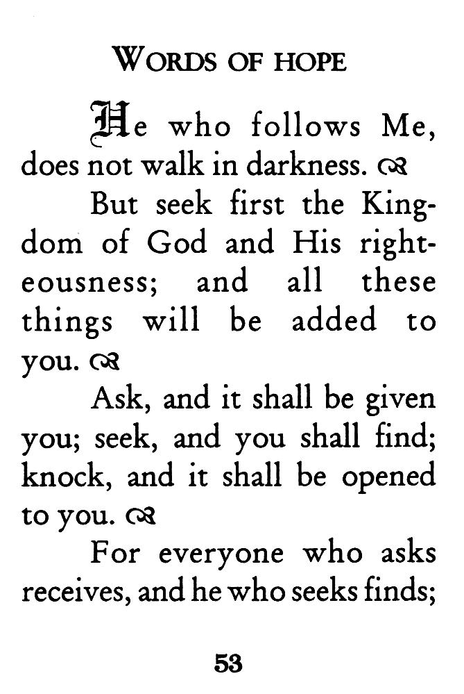 Thus Spake the Christ Thus Spake the Christ