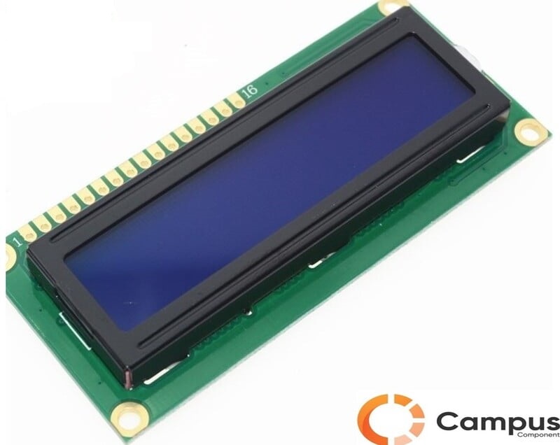 Sinda COB LCD Display 16x2 Blue Backlight Low Height Sinda COB LCD Display 16x2 Blue Backlight Low Height